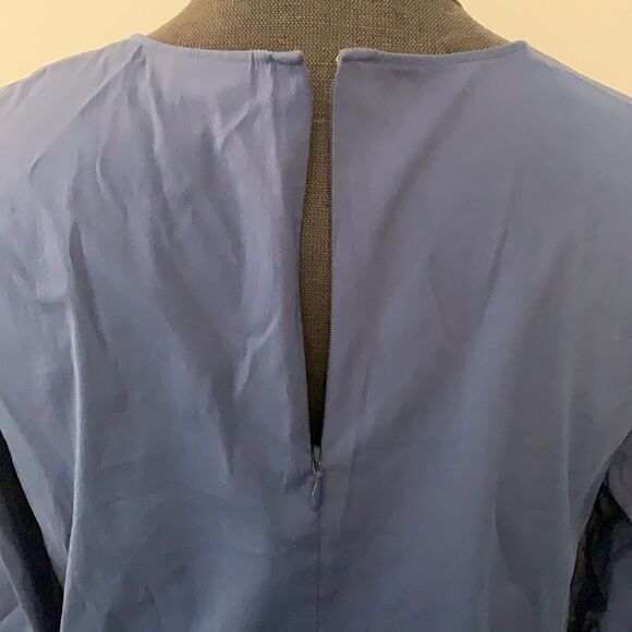Blue Halogen Tie Blouse  - Picture 7 of 9